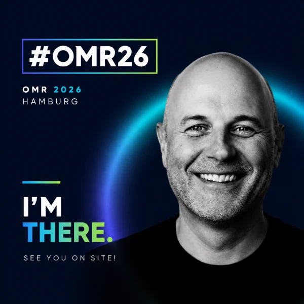 Daniel Doege auf der OMR 2026 in Hamburg